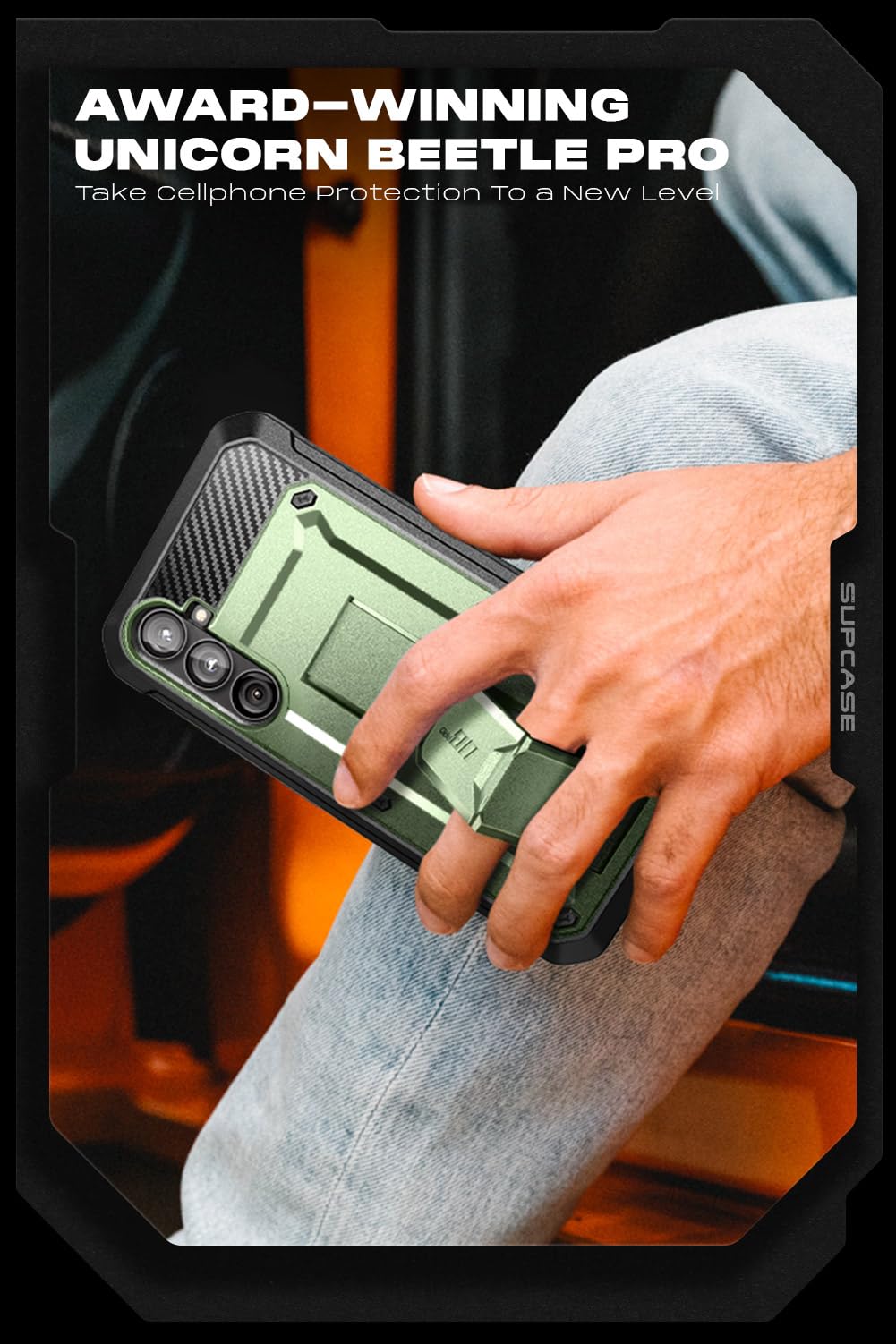 Foto 8 pulgar | Funda De Teléfono Supcase Unicorn Beetle Pro Para Samsung Galaxy S23 Fe - Venta Internacional.