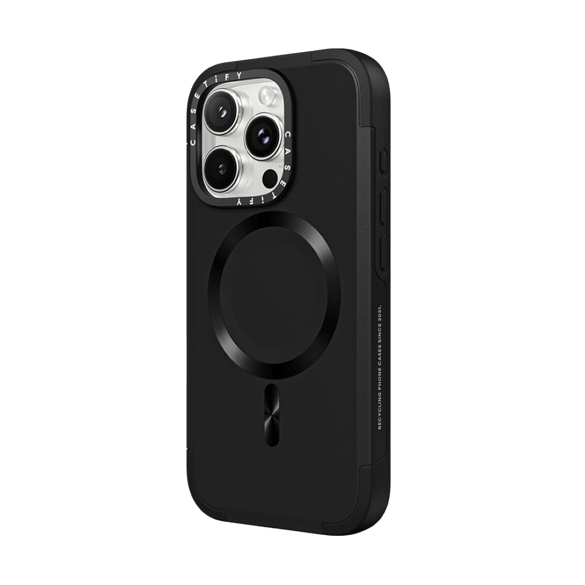 Foto 3 pulgar | Funda De Teléfono Casetify Force Para Iphone 16 Pro Max Negra - Venta Internacional.