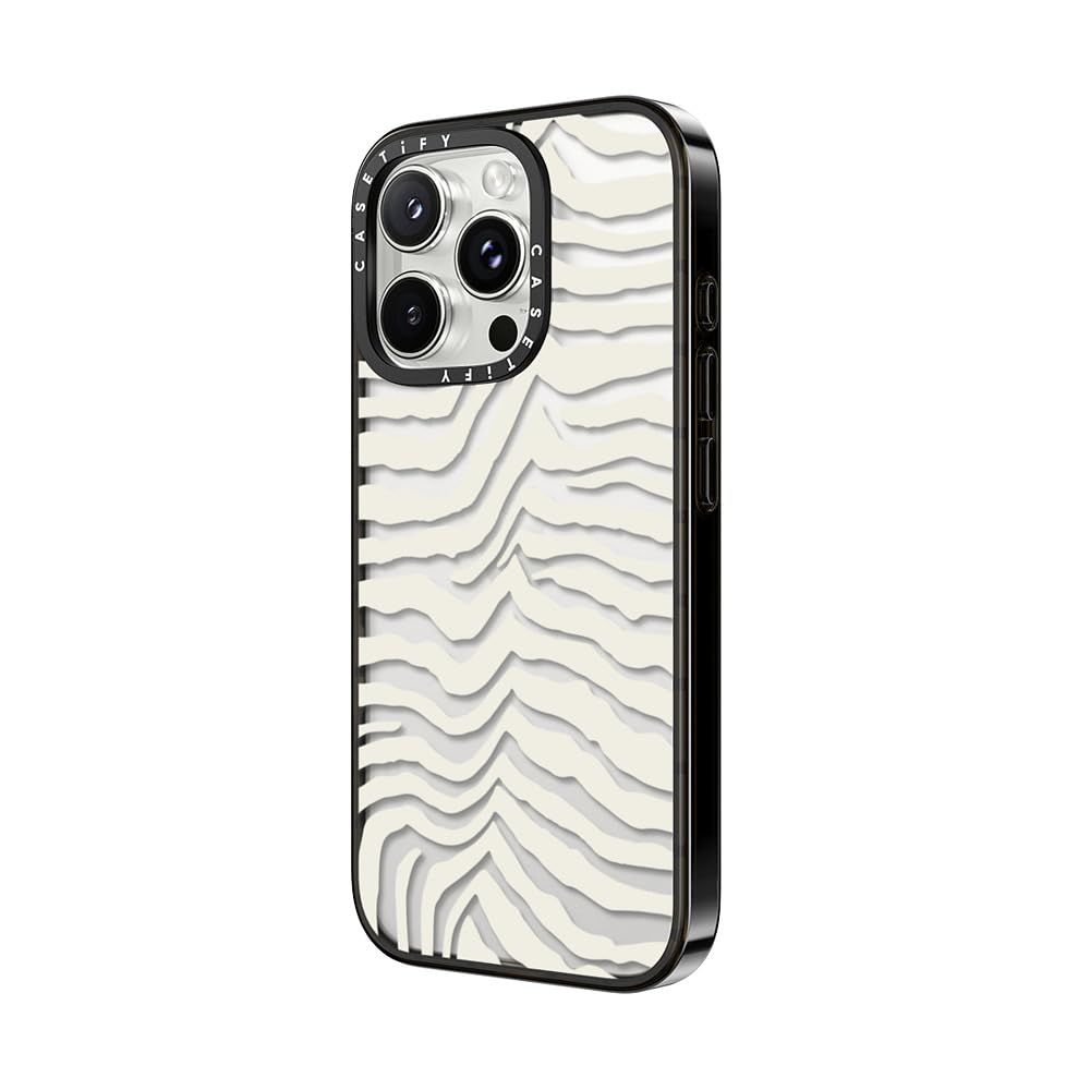 Foto 6 pulgar | Funda De Teléfono Casetify Compact Para Iphone 16 Pro Max Zebra - Venta Internacional.