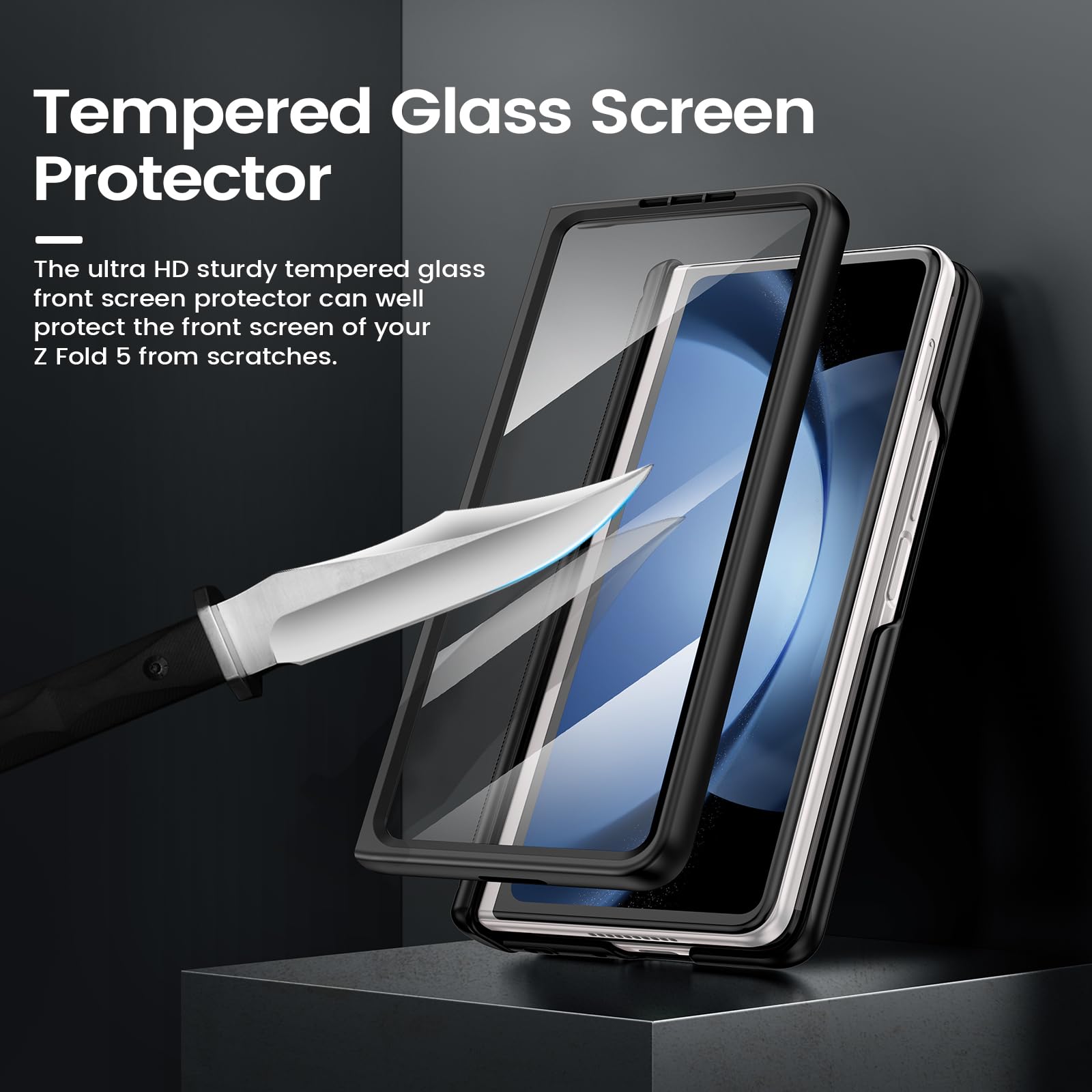 Foto 6 pulgar | Funda Vego Para Samsung Galaxy Z Fold 5 Con Clip Para Cinturón Y Soporte - Venta Internacional.