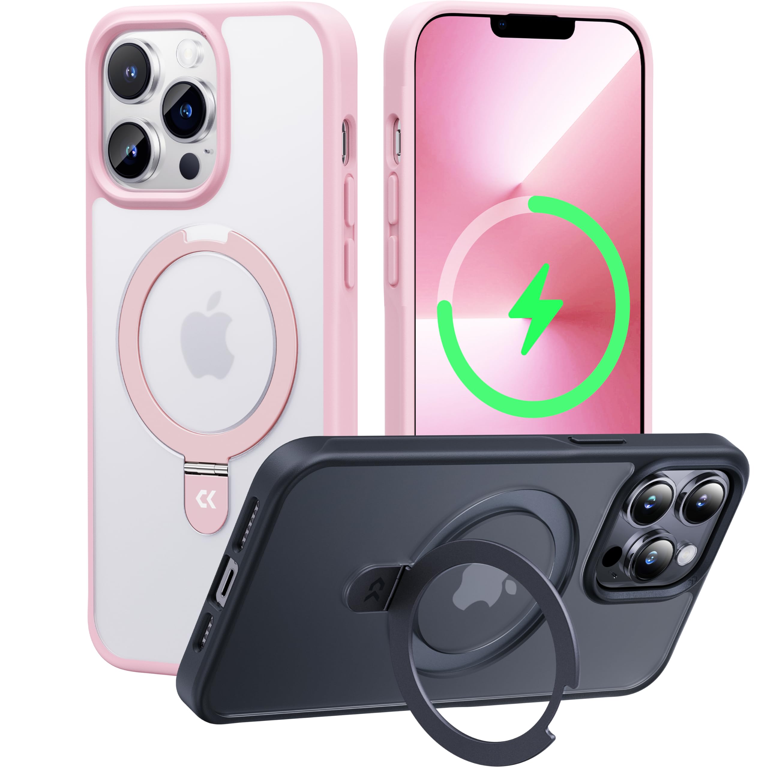 Foto 2 pulgar | Funda De Teléfono Casekoo Diseñada Para Iphone 13 Pro De 6.1 Pulgadas, Rosa - Venta Internacional.