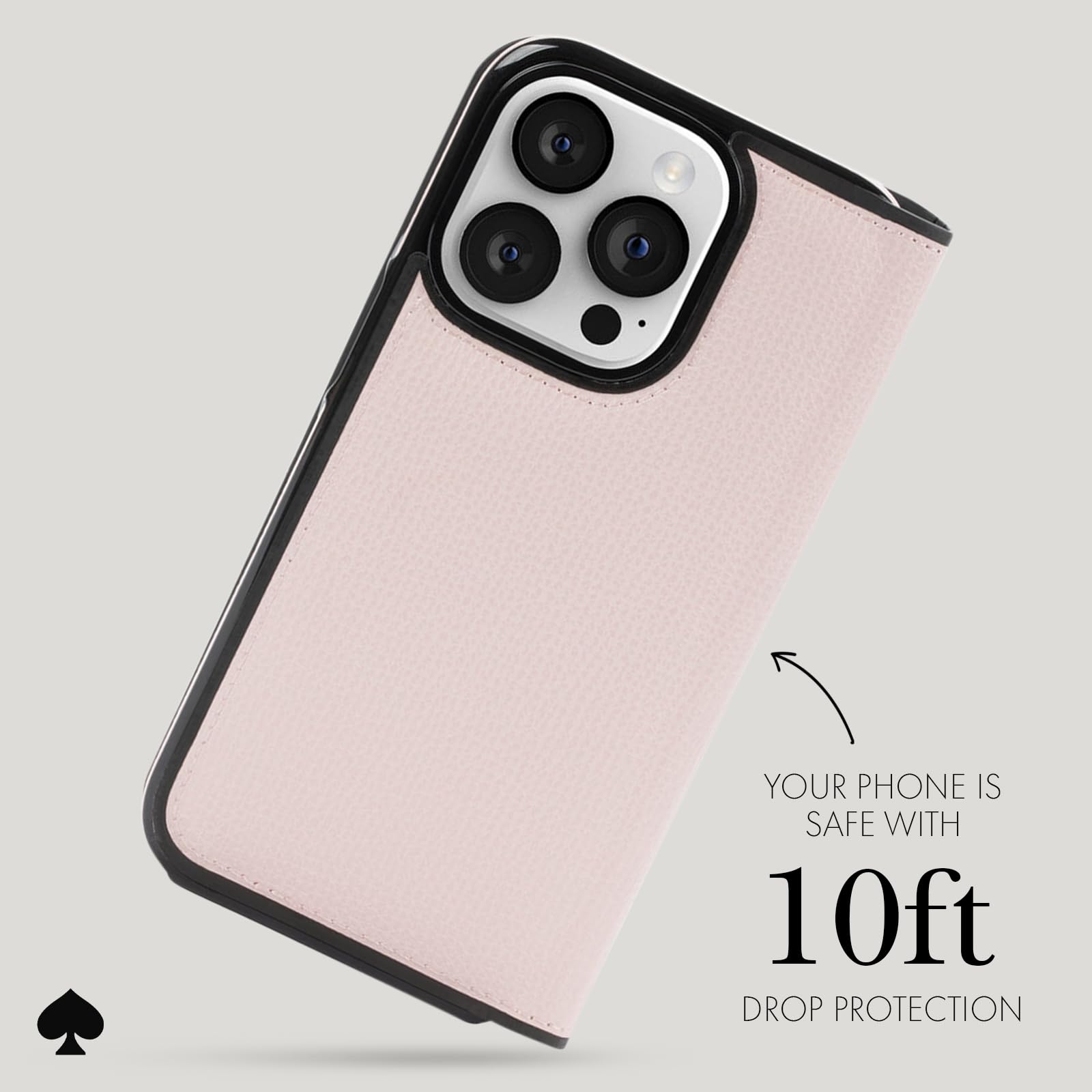 Foto 4 pulgar | Funda Tipo Cartera Kate Spade New York Para Iphone 15 Pro Max - Venta Internacional.
