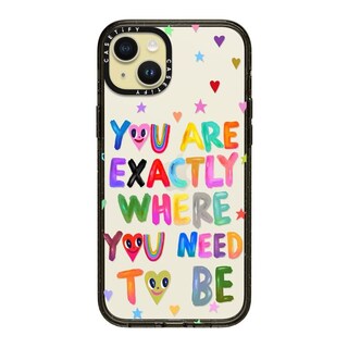 Foto 2 | Funda De Teléfono Casetify Impact Para Iphone 15 Plus, Color Negro Transparente - Venta Internacional.