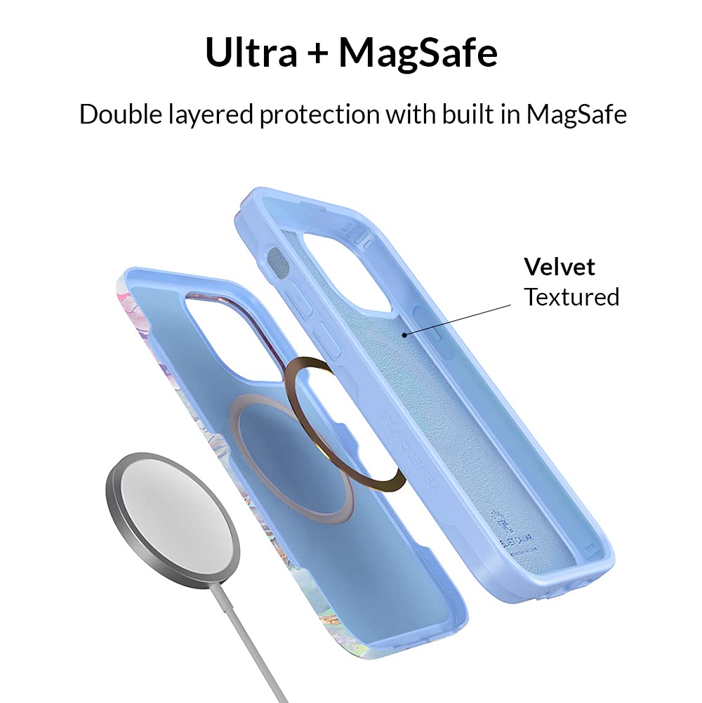Foto 6 pulgar | Funda De Teléfono Velvet Caviar Para Iphone 13, Mujer, Holográfica, Azul - Venta Internacional.