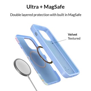 Foto 5 | Funda De Teléfono Velvet Caviar Para Iphone 13, Mujer, Holográfica, Azul - Venta Internacional.