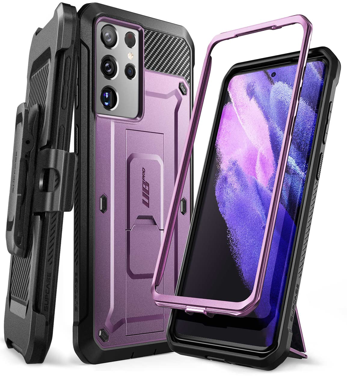 Foto 2 pulgar | Funda Supcase Unicorn Beetle Pro Para Samsung Galaxy S21 Ultra 5g - Venta Internacional.
