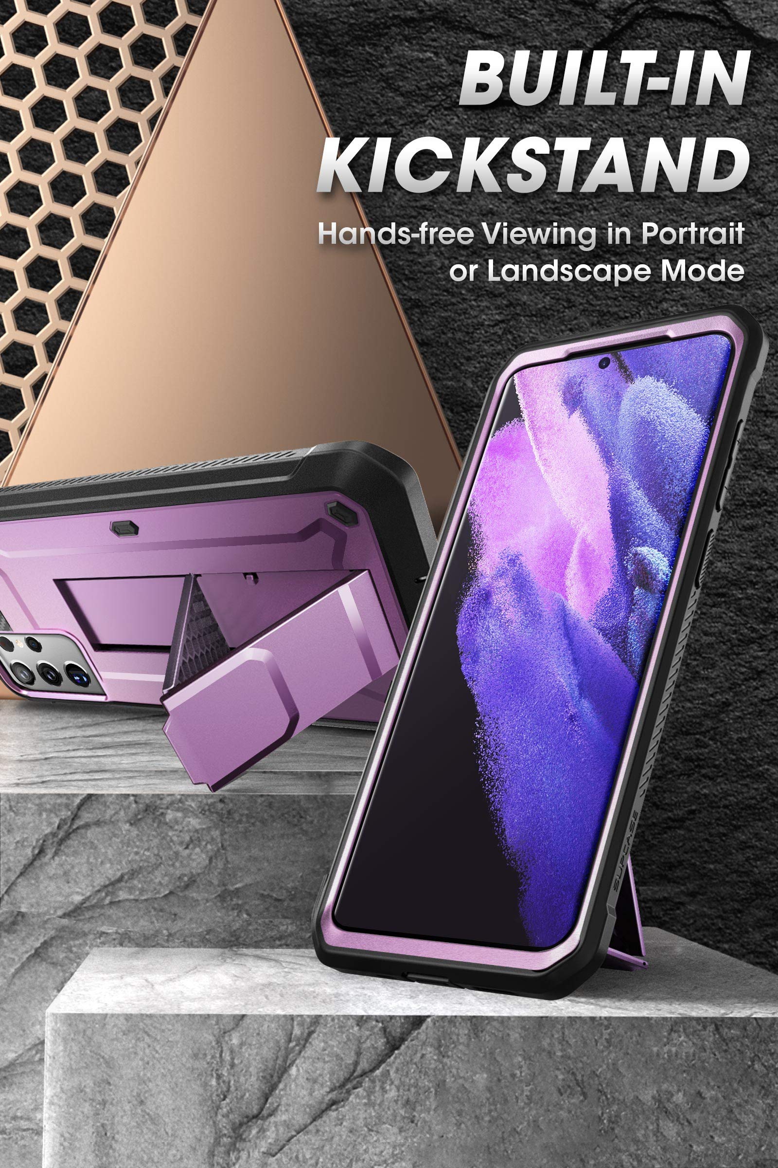 Foto 4 pulgar | Funda Supcase Unicorn Beetle Pro Para Samsung Galaxy S21 Ultra 5g - Venta Internacional.