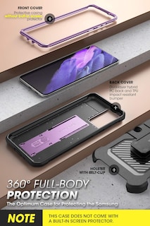 Foto 4 | Funda Supcase Unicorn Beetle Pro Para Samsung Galaxy S21 Ultra 5g - Venta Internacional.