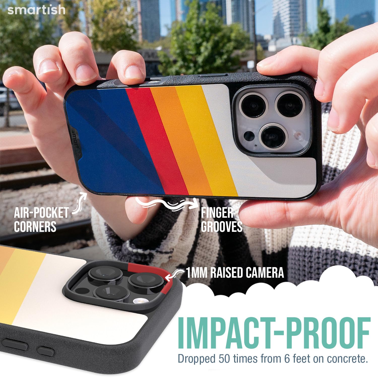 Foto 5 pulgar | Funda Smartish  Para Iphone 16 Pro Max Magsafe Con Agarre Magnético - Venta Internacional.