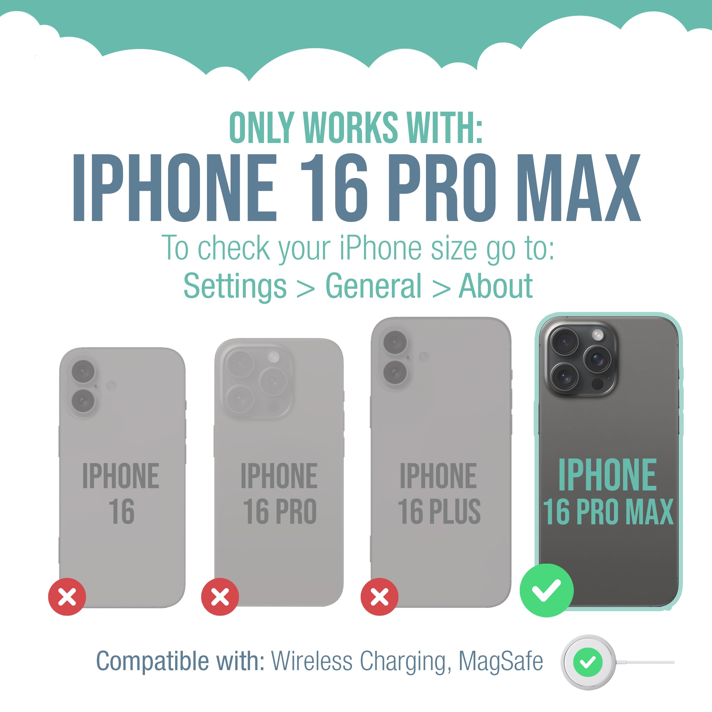 Foto 6 pulgar | Funda Smartish  Para Iphone 16 Pro Max Magsafe Con Agarre Magnético - Venta Internacional.