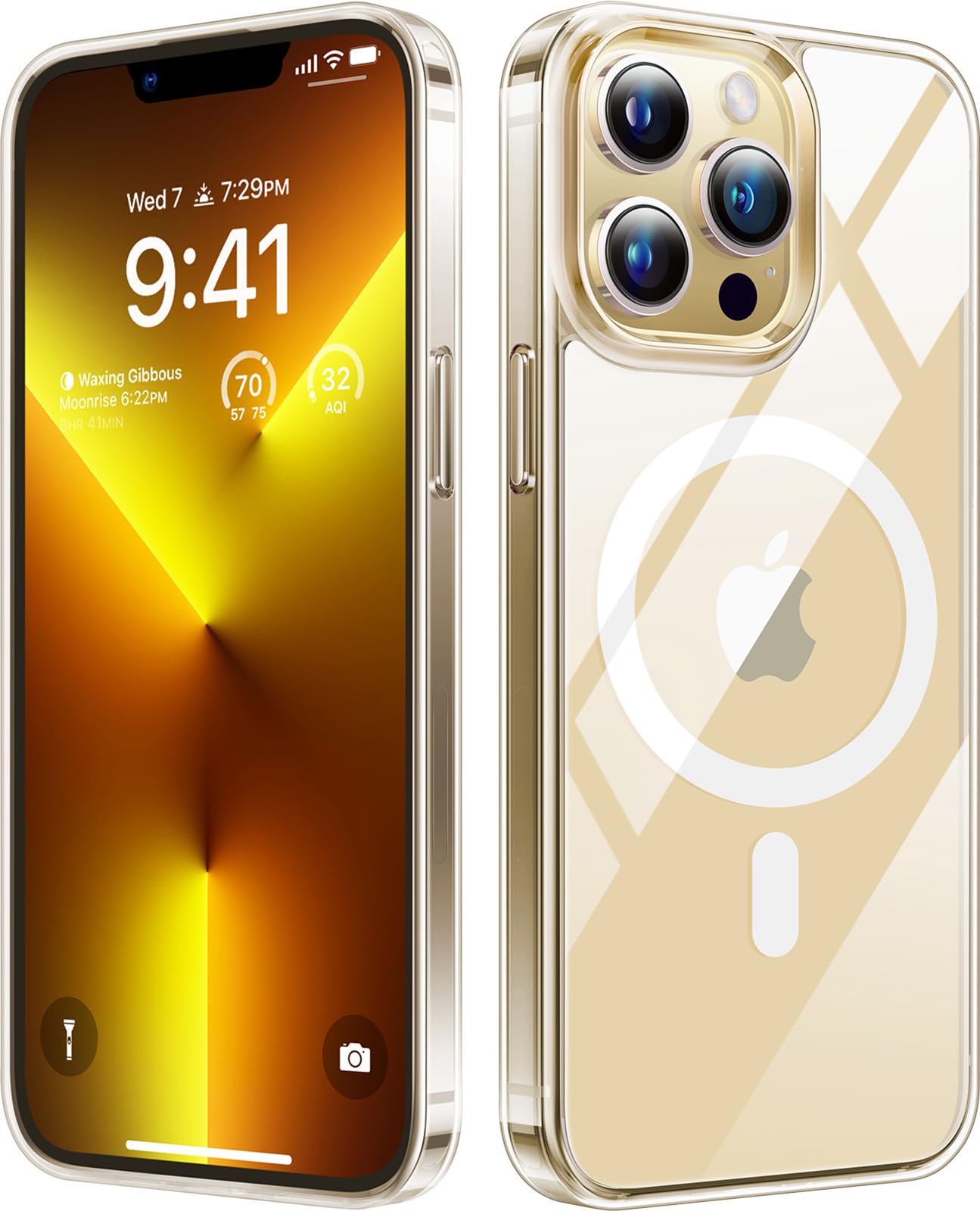 Foto 2 pulgar | Funda De Teléfono Torras Stronger Magnetic Para Iphone 13 Pro, Transparente - Venta Internacional.