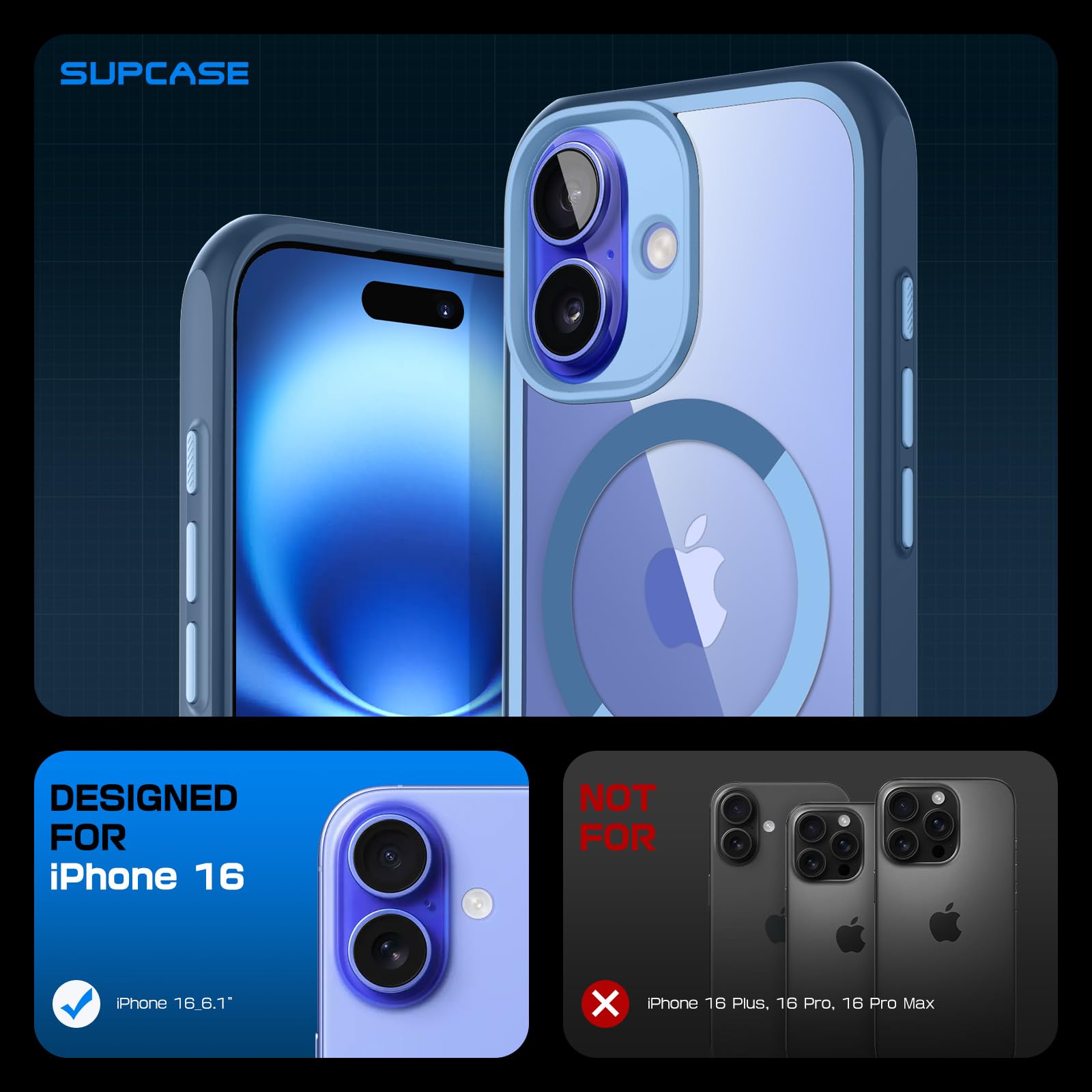 Foto 8 pulgar | Funda De Teléfono Supcase Unicorn Beetle Mag Para Iphone 16 6.1 Pulgadas 2024 - Venta Internacional.