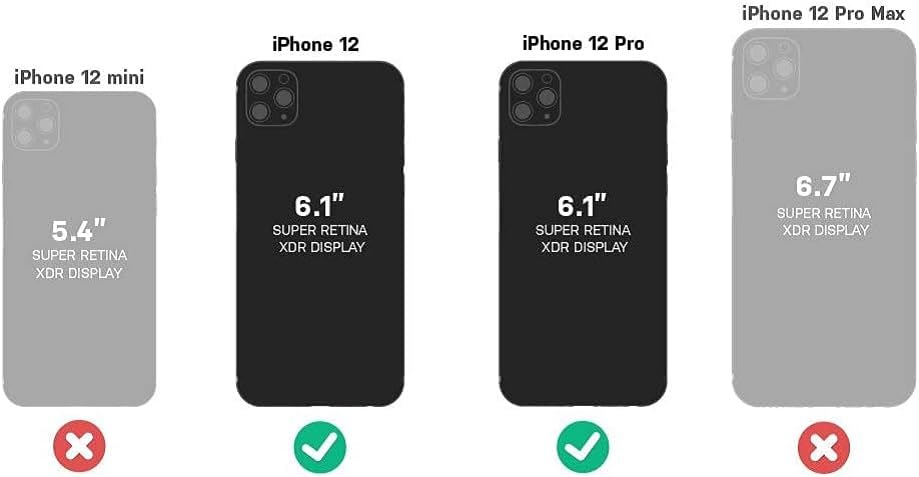 Foto 3 pulgar | Funda Para Teléfono Otterbox Commuter Series Iphone 12/12 Pro - Venta Internacional.