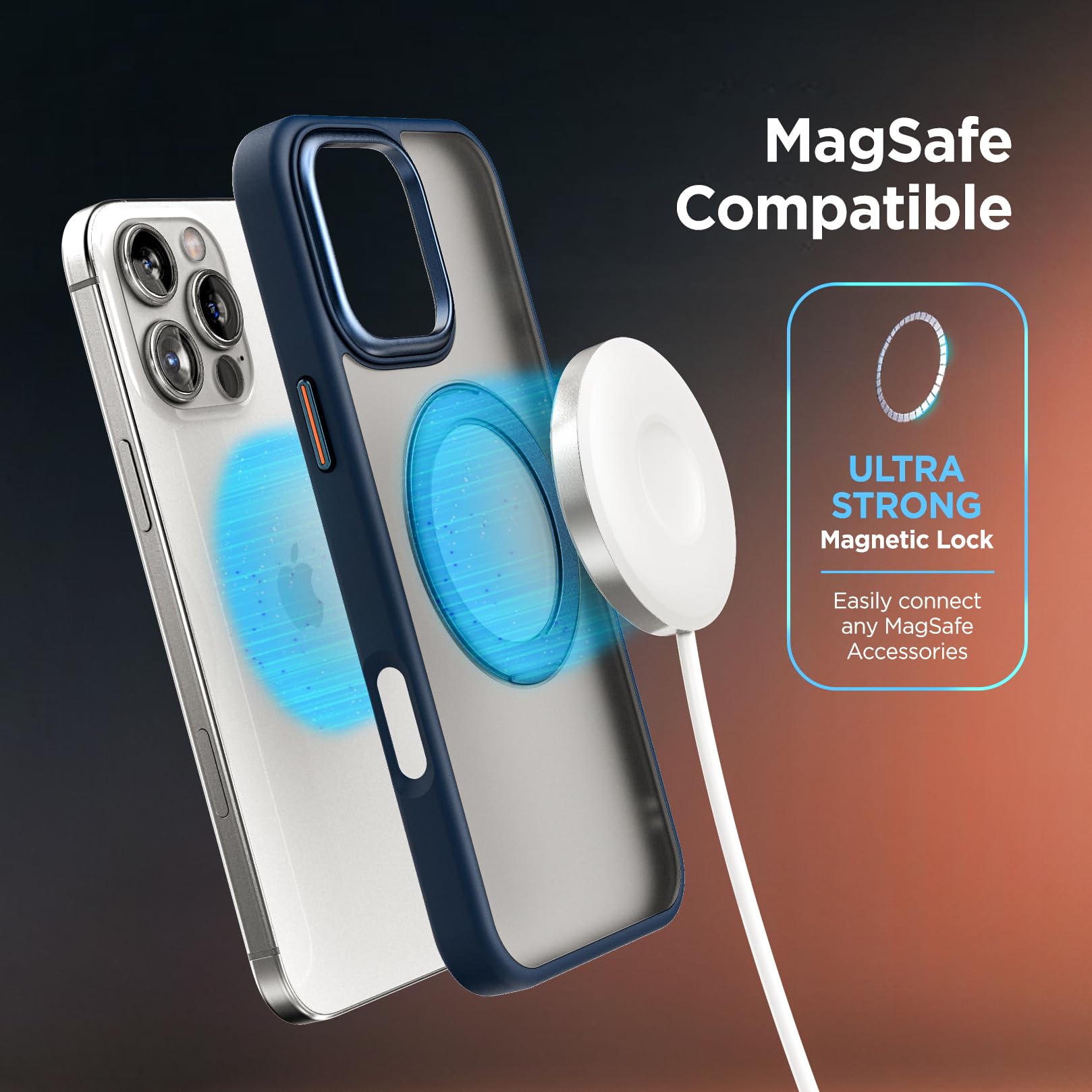 Foto 7 | Funda Con Cinturón Para Iphone 16 Pro Max Con Clip - Venta Internacional.