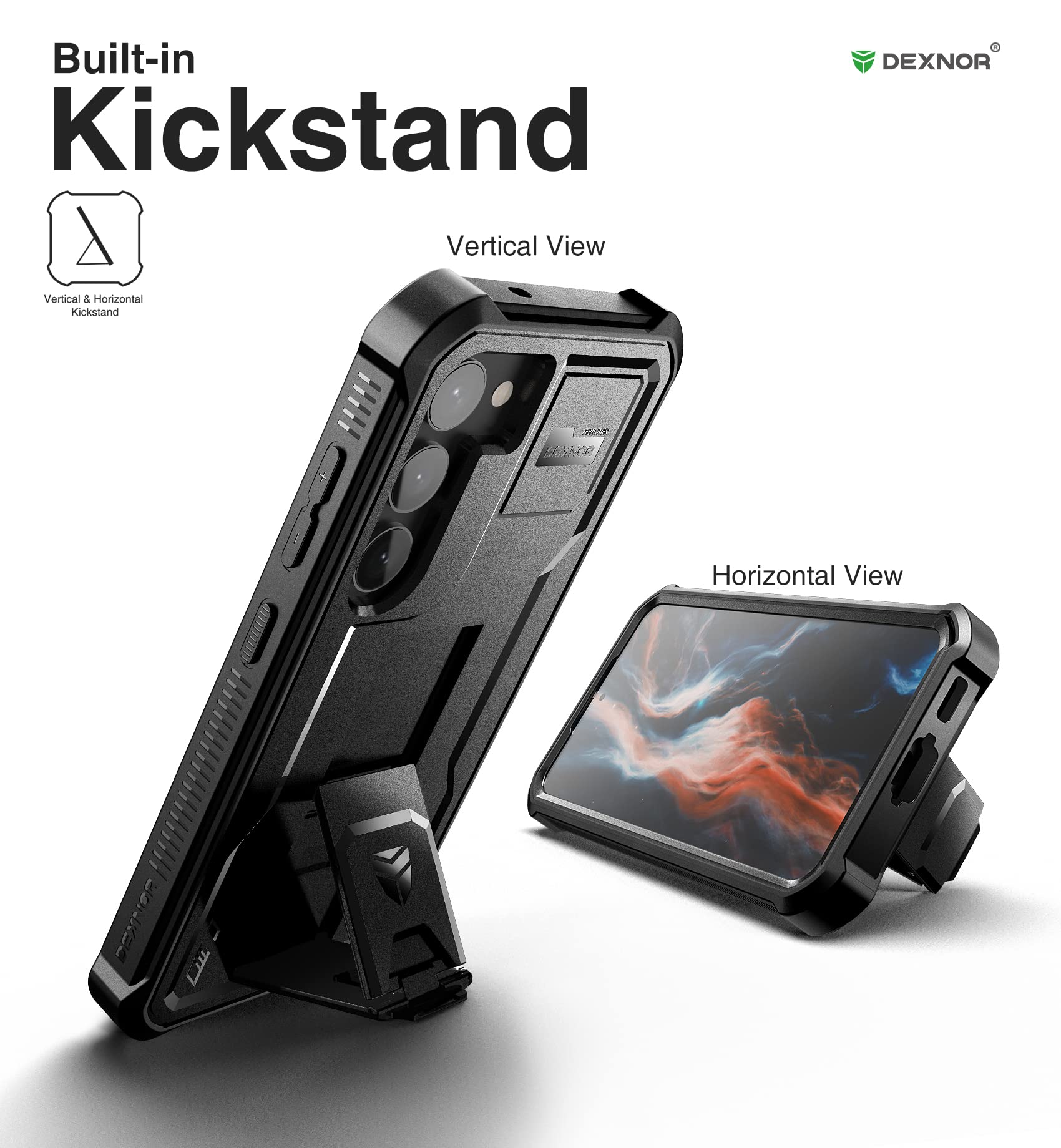 Foto 5 pulgar | Funda Para Teléfono Dexnor De Cuerpo Completo Con Protector De Pantalla Samsung S23+ - Venta Internacional.