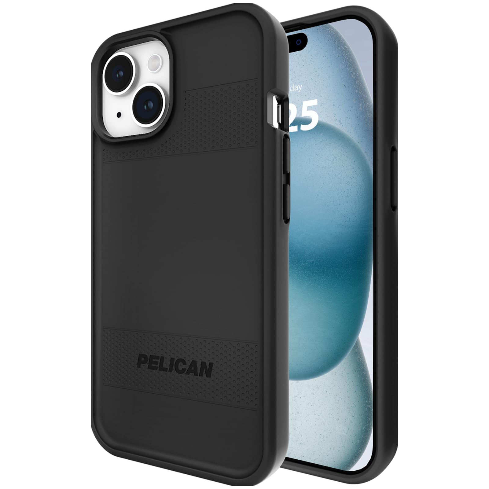 Foto 2 pulgar | Funda De Teléfono Pelican Protector Series Para Iphone 15 - Negra - Venta Internacional.