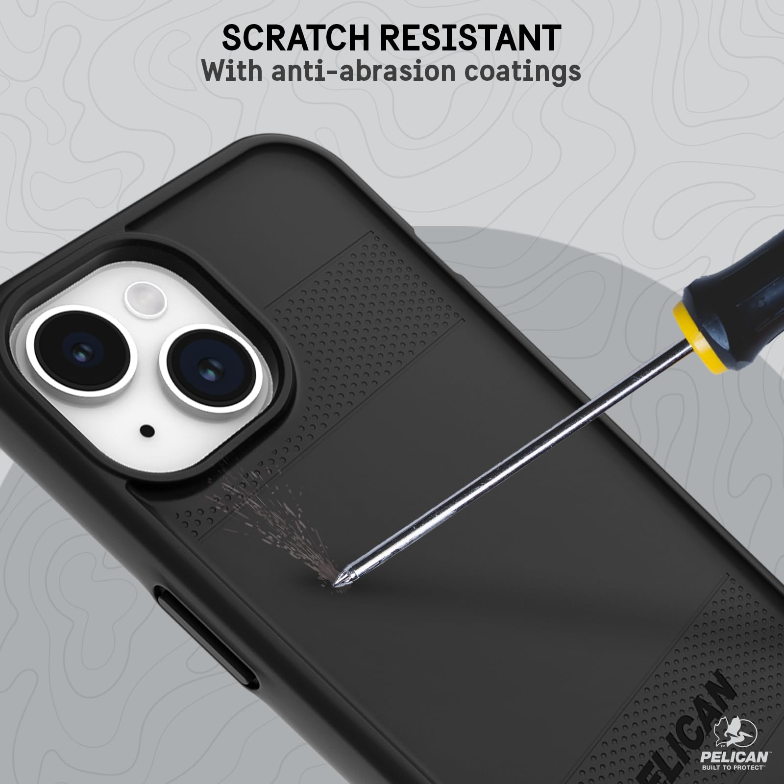 Foto 6 pulgar | Funda De Teléfono Pelican Protector Series Para Iphone 15 - Negra - Venta Internacional.