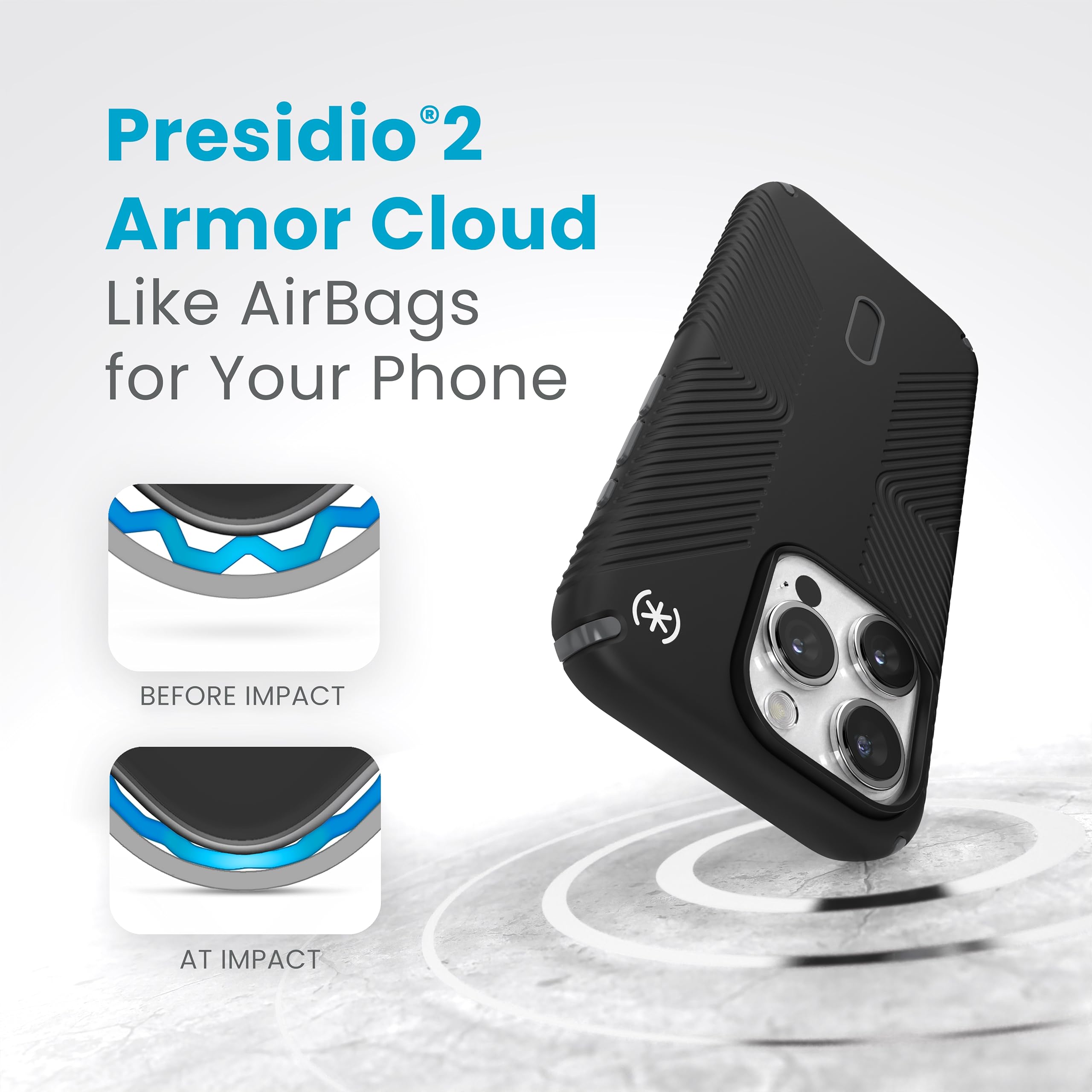 Foto 6 pulgar | Funda De Teléfono Speck Magsafe Para Iphone 15 Pro Drop & Camera - Venta Internacional.