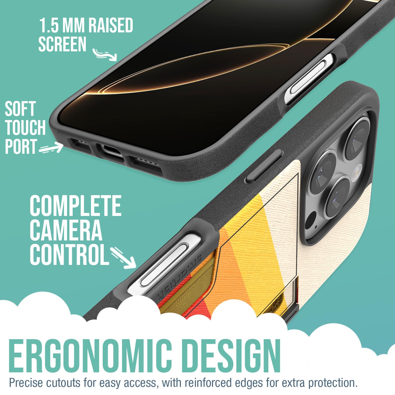 Foto 4 pulgar | Funda Tipo Cartera Smartish  Para Iphone 16 Pro Wallet Slayer Vol. 2 - Venta Internacional.