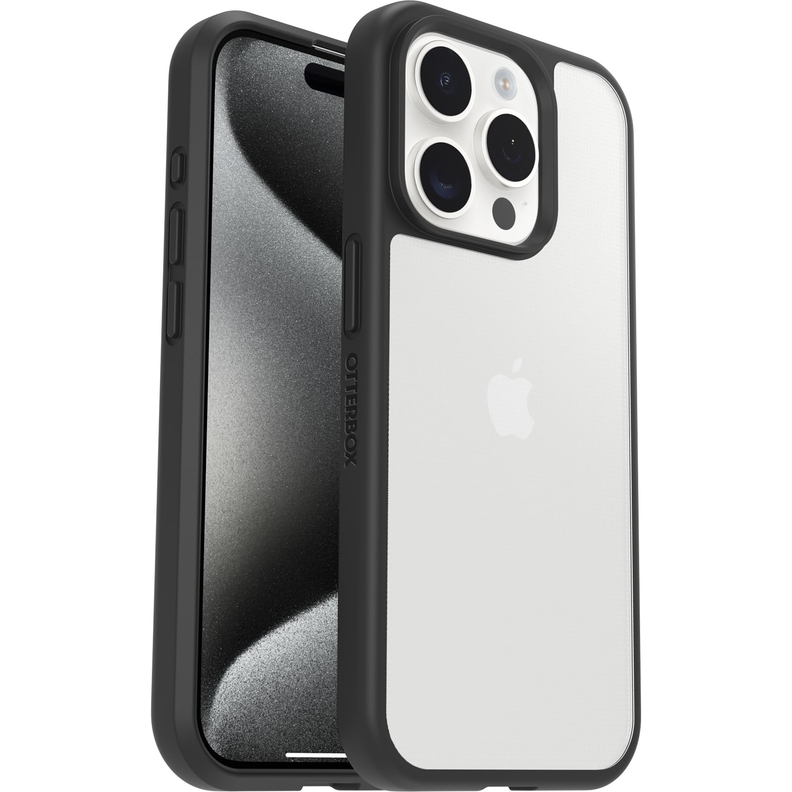 Foto 6 pulgar | Funda Otterbox Prefix Series Para Iphone 15 Pro - Cristal Negro - Venta Internacional.