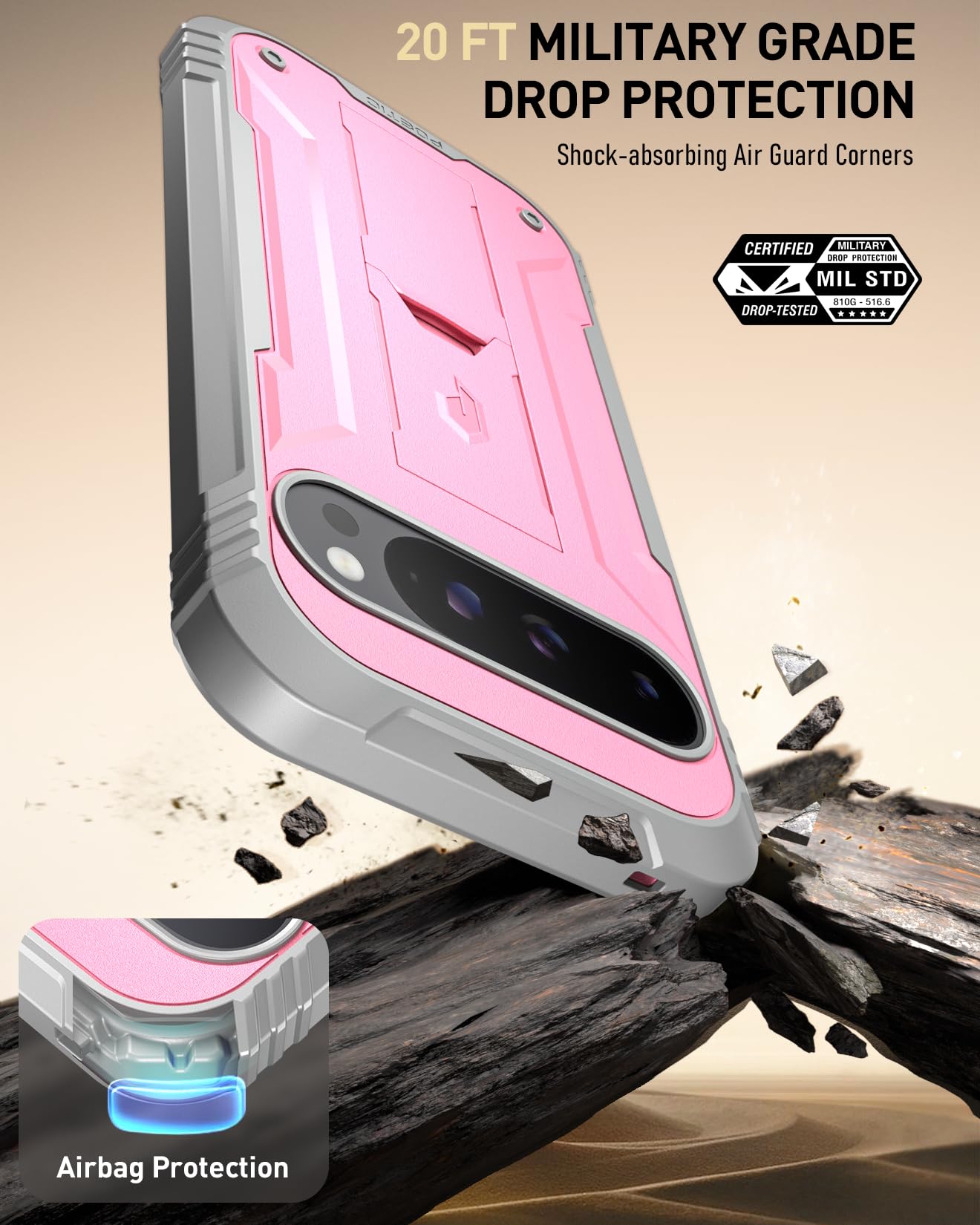 Foto 7 pulgar | Funda Poetic Revolution Para Google Pixel 9 Pro Xl 5g De 6,8 Pulgadas - Venta Internacional.