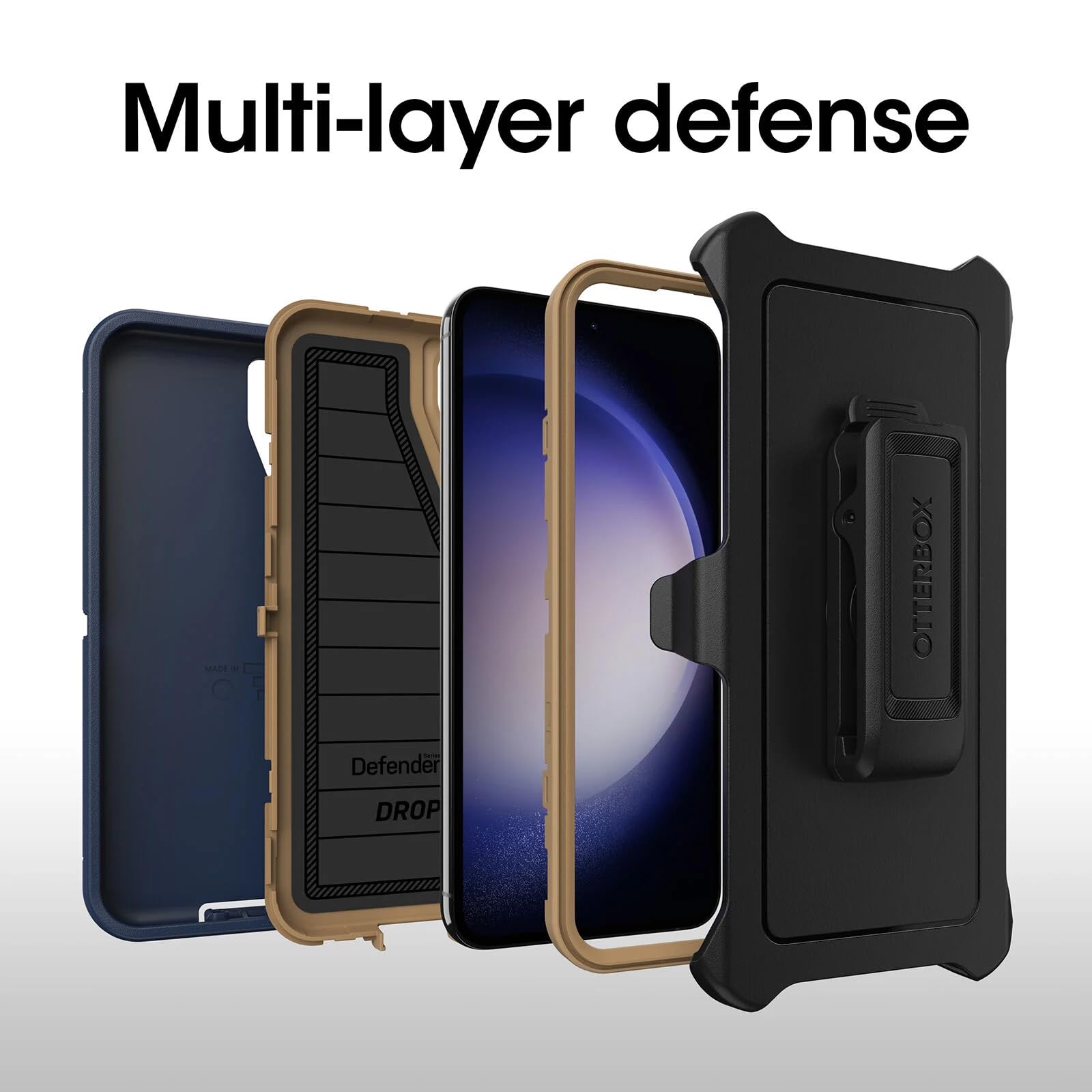 Foto 6 | Funda Otterbox Defender Series Para Samsung Galaxy S23+, Color Azul - Venta Internacional.