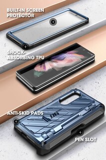 Foto 3 | Funda Supcase Unicorn Beetle Pro Para Samsung Galaxy Z Fold 3 5g - Venta Internacional.