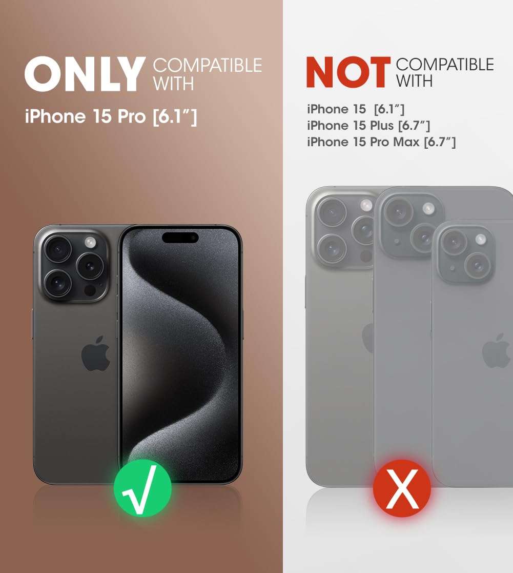 Foto 3 pulgar | Funda De Teléfono Supcase Unicorn Beetle Pro Para Iphone 15 Pro - Venta Internacional.