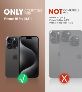 Foto 2 | Funda De Teléfono Supcase Unicorn Beetle Pro Para Iphone 15 Pro - Venta Internacional.
