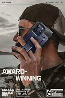 Foto 7 | Funda De Teléfono Supcase Unicorn Beetle Pro Para Iphone 15 Pro - Venta Internacional.