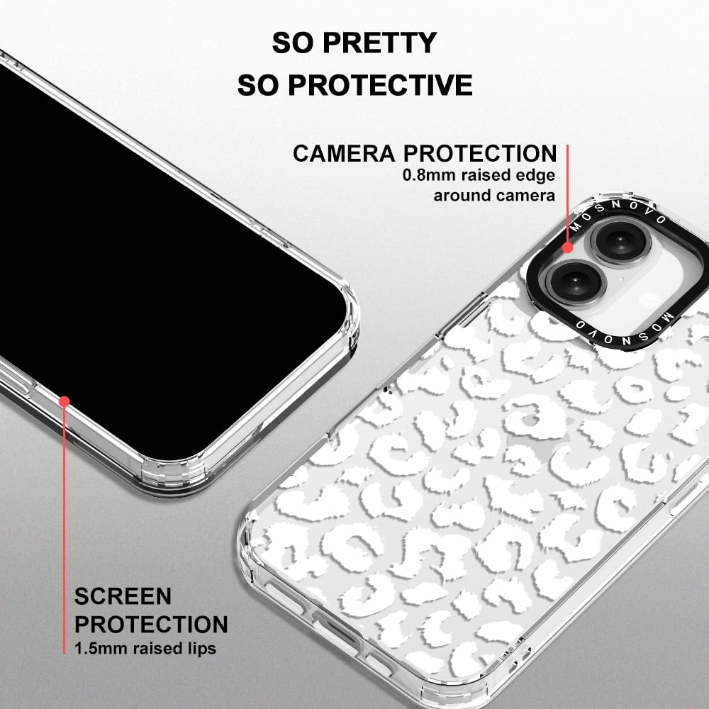 Foto 5 pulgar | Funda Para Teléfono Mosnovo Buffertech Drop Protect Para Iphone 16, Color Blanco - Venta Internacional.