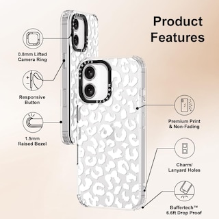 Foto 6 | Funda Para Teléfono Mosnovo Buffertech Drop Protect Para Iphone 16, Color Blanco - Venta Internacional.