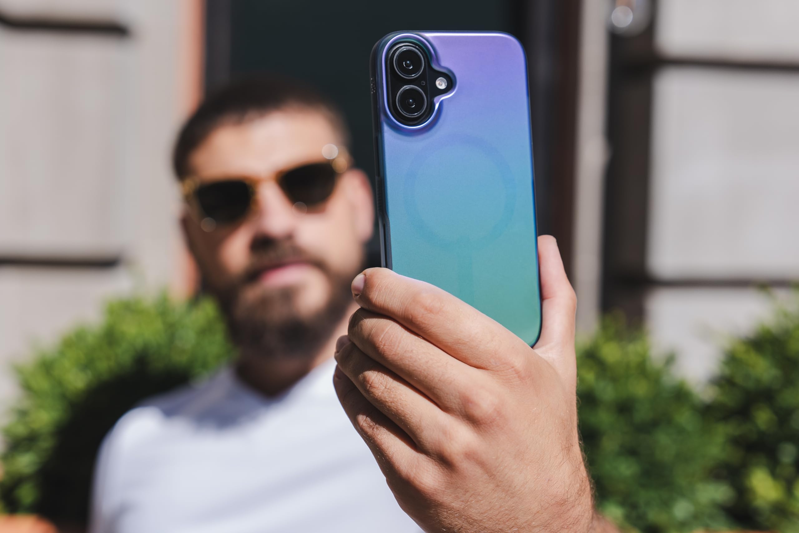 Foto 7 pulgar | Funda De Teléfono Zagg Milan Snap Para Iphone 16 Plus Que Cambia De Color - Venta Internacional.