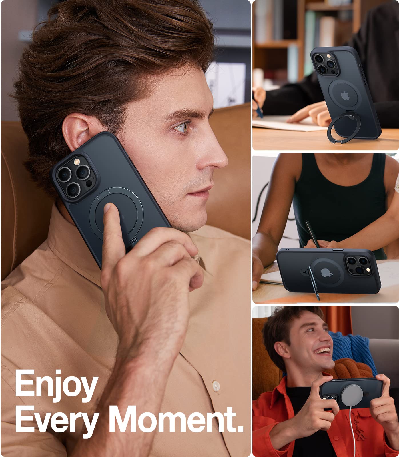 Foto 7 pulgar | Funda De Teléfono Torras Magnética A Prueba De Golpes Para Iphone 13 Pro De 6.1 Pulgadas - Venta Internacional.