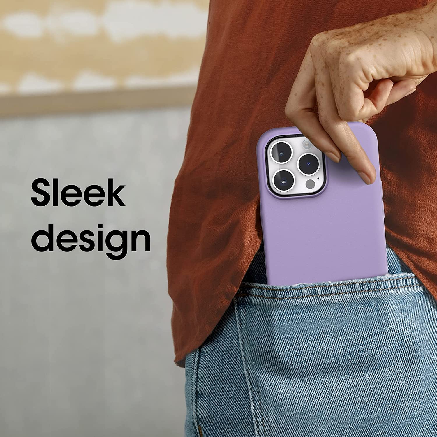 Foto 8 pulgar | Funda De Teléfono Otterbox Symmetry Series+ Con Magsafe Para Iphone 14 Pro Max - Venta Internacional.