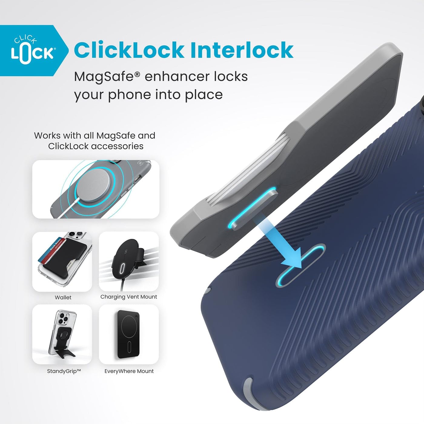 Foto 2 | Funda Para Teléfono Speck Presidio 2 Grip Magsafe Para Iphone 16 Pro Max - Venta Internacional.