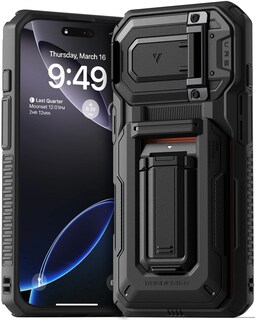Foto 1 | Funda Tipo Cartera Con Tarjetero Vrs Design Origin Para Iphone 16 Pro - Venta Internacional.
