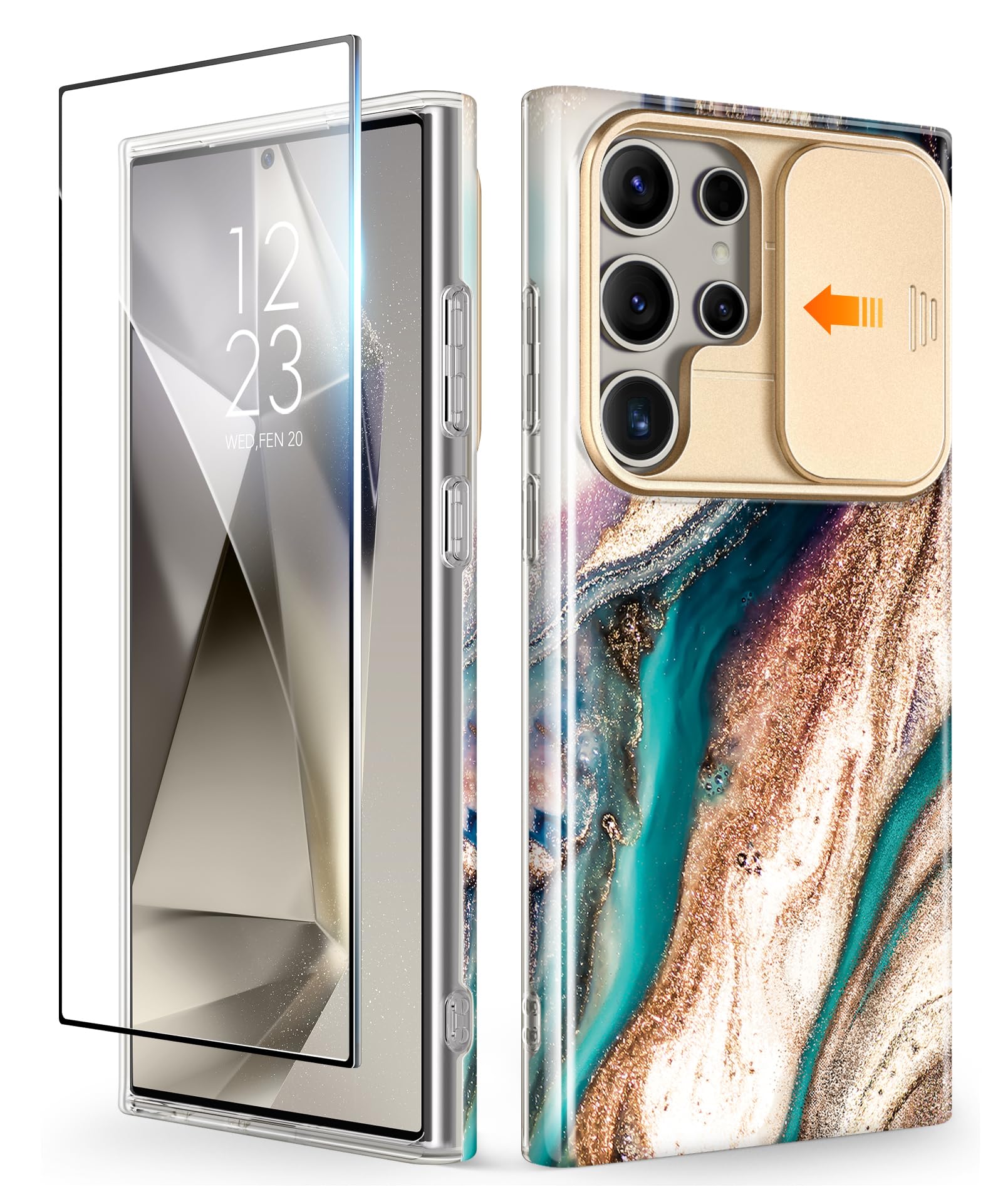 Foto 1 | Funda De Teléfono Gviewin Diseñada Para Samsung Galaxy S24 Ultra - Venta Internacional.