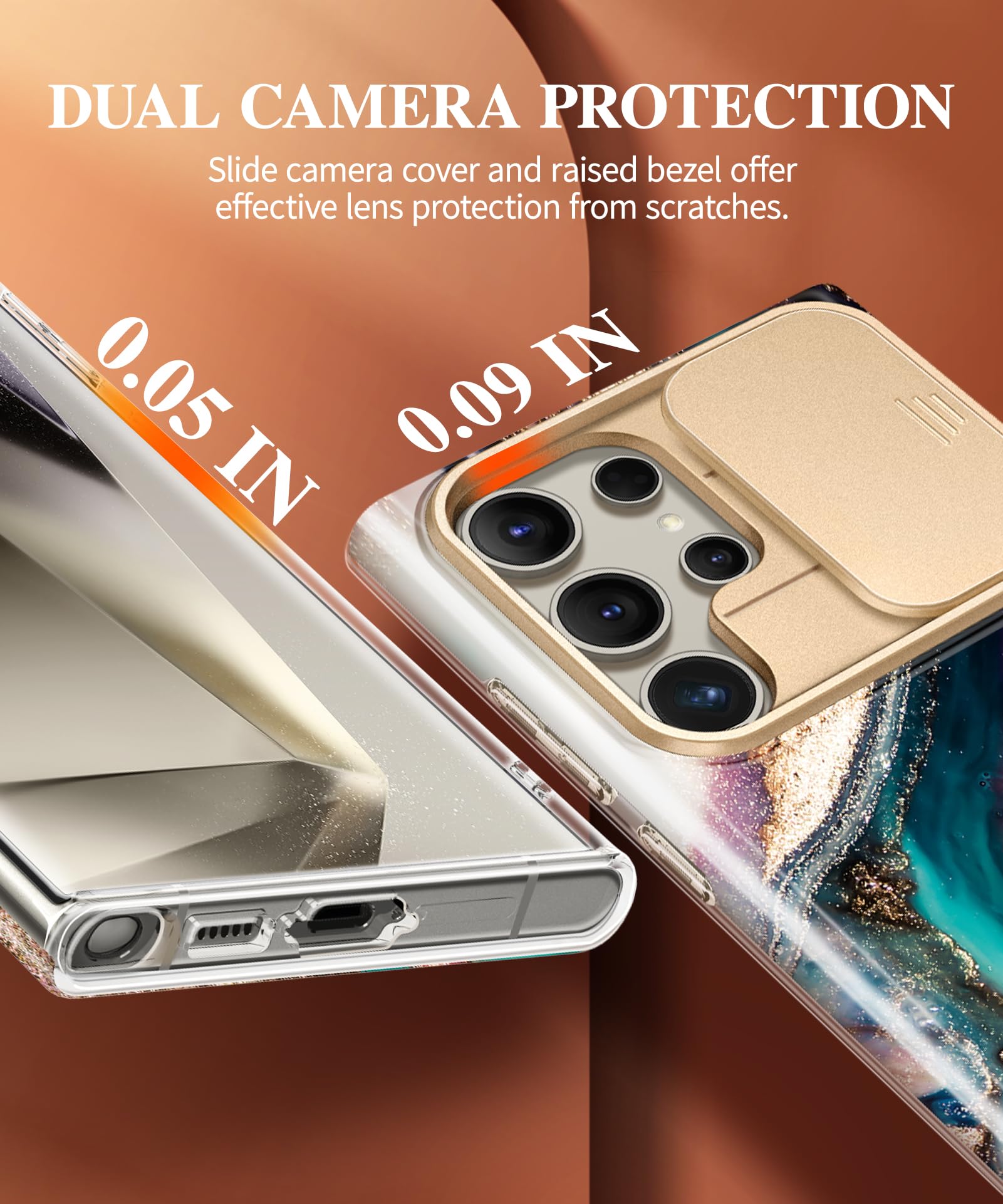 Foto 4 pulgar | Funda De Teléfono Gviewin Diseñada Para Samsung Galaxy S24 Ultra - Venta Internacional.