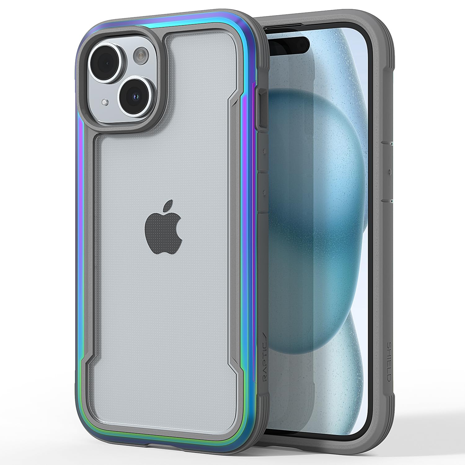 Foto 2 pulgar | Funda Raptic Shield Para Iphone 15 De 6.1 Pulgadas A Prueba De Golpes, Transparente - Venta Internacional.