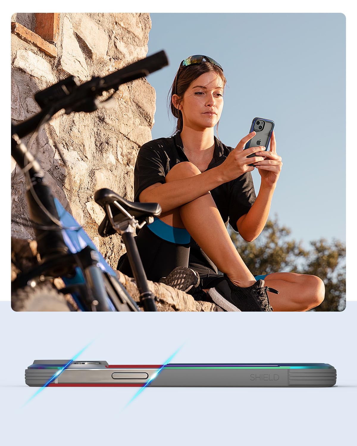 Foto 6 | Funda Raptic Shield Para Iphone 15 De 6.1 Pulgadas A Prueba De Golpes, Transparente - Venta Internacional.