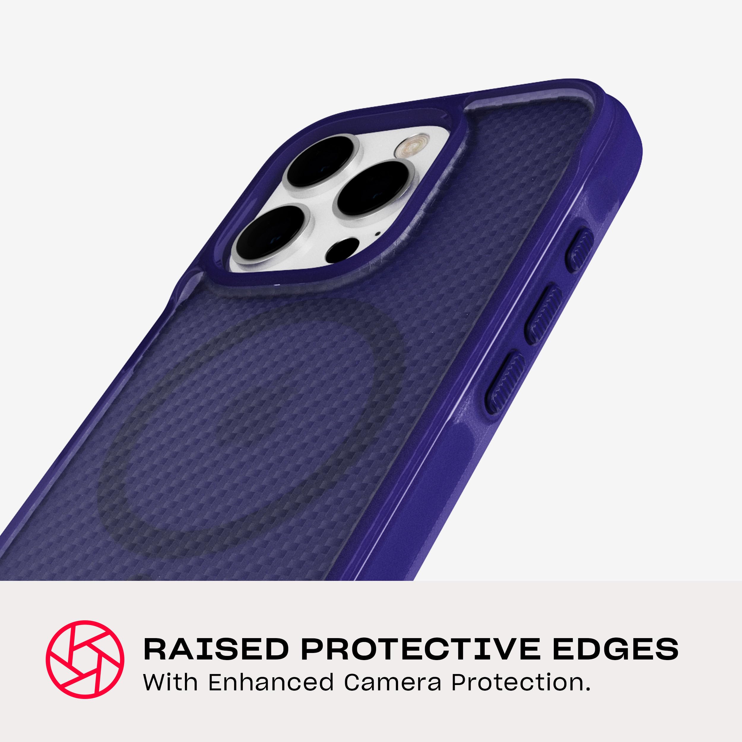 Foto 6 pulgar | Funda Tech21 Evoarmor Para Iphone 16 Pro Con Magsafe Blue - Venta Internacional.