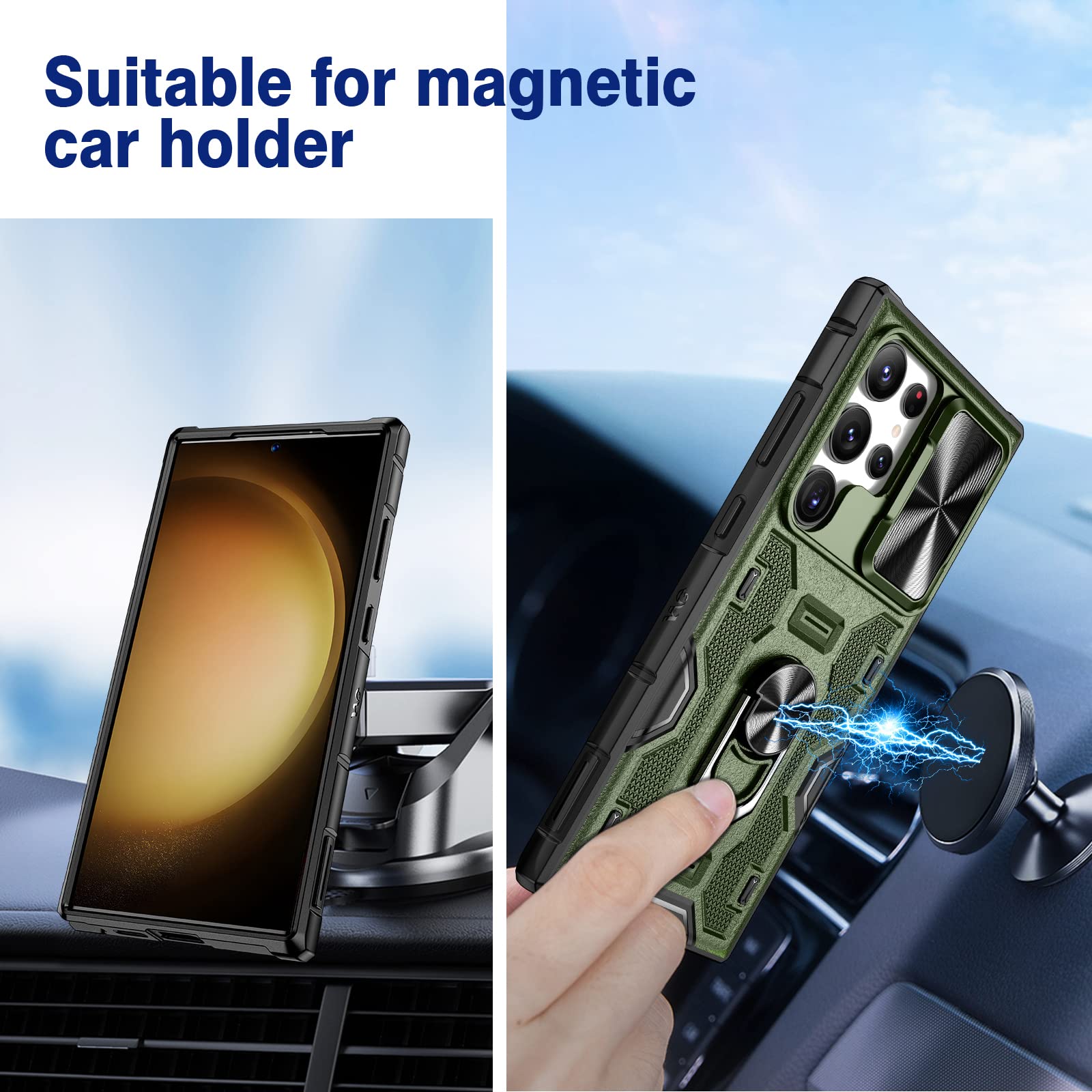 Foto 8 pulgar | Funda Vego Para Samsung Galaxy S23 Ultra Con Clip Para Cinturón - Venta Internacional.