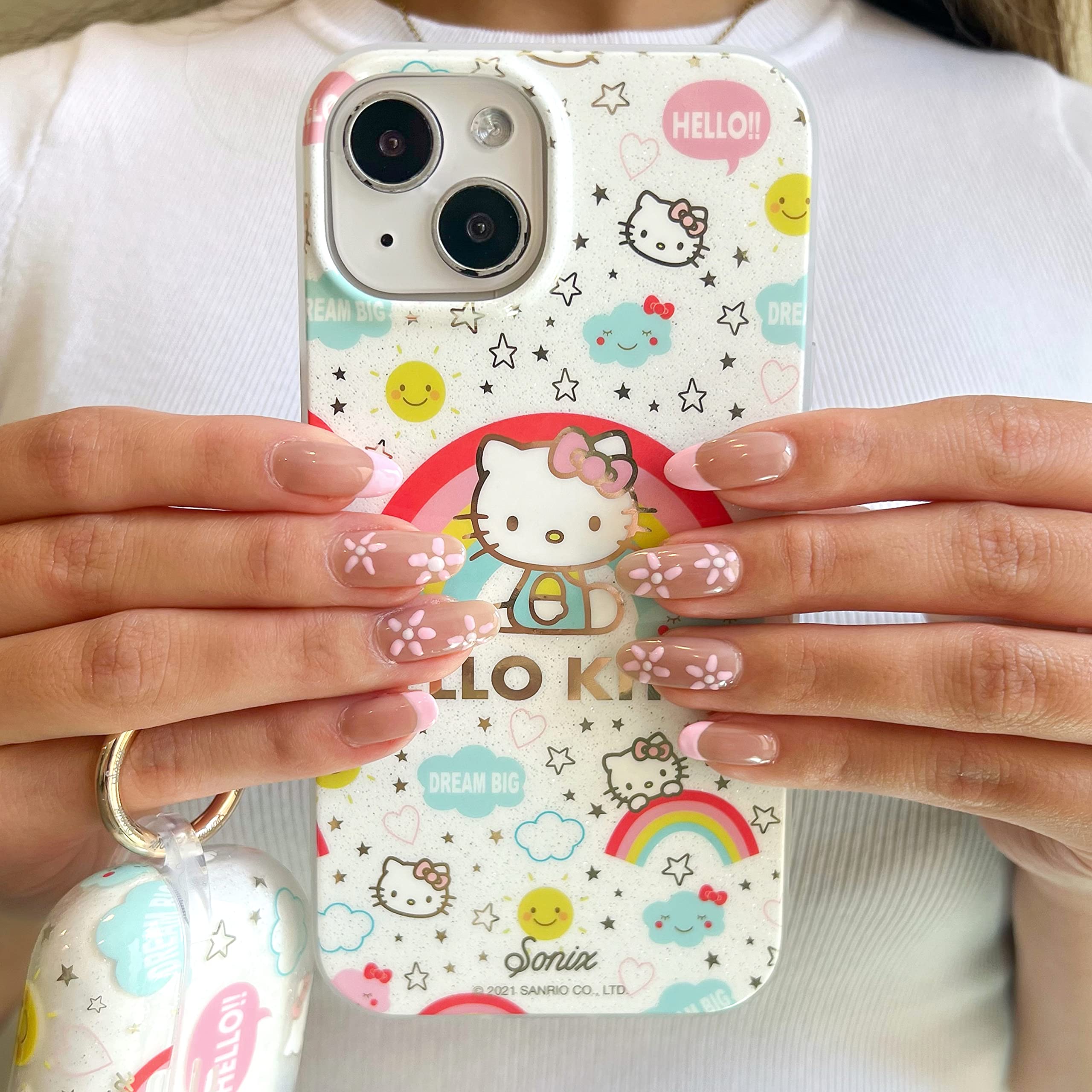 Foto 6 pulgar | Funda De Teléfono Sonix X Sanrio Cosmic Hello Kitty Para Iphone 14+ - Venta Internacional.
