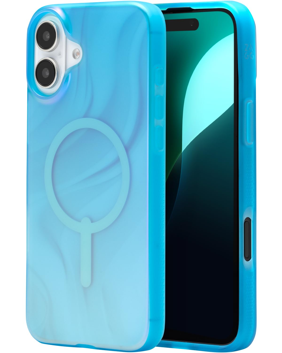 Foto 2 pulgar | Funda De Teléfono Zagg Milan Snap Para Iphone 16 Plus Que Cambia De Color - Venta Internacional.