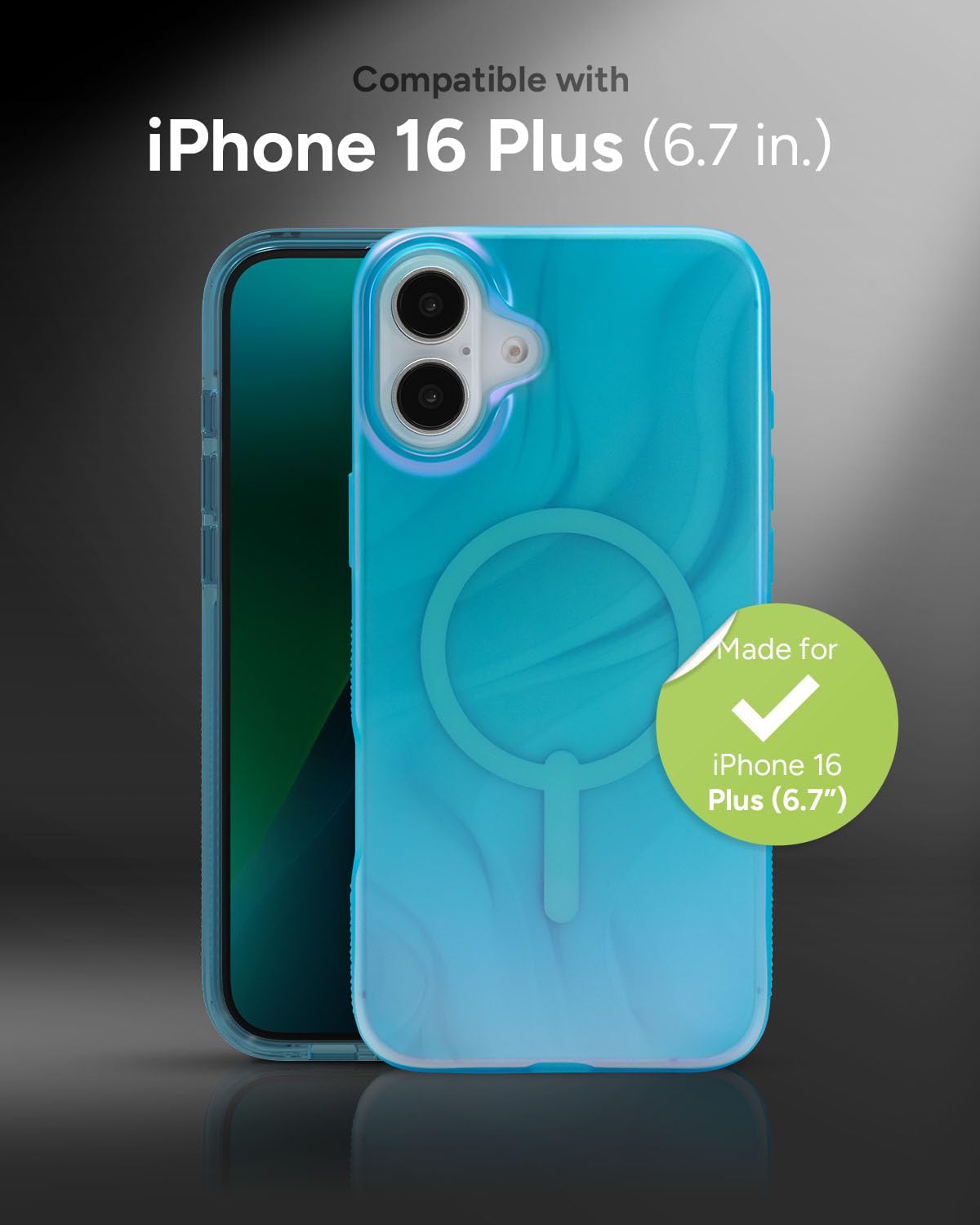Foto 3 pulgar | Funda De Teléfono Zagg Milan Snap Para Iphone 16 Plus Que Cambia De Color - Venta Internacional.