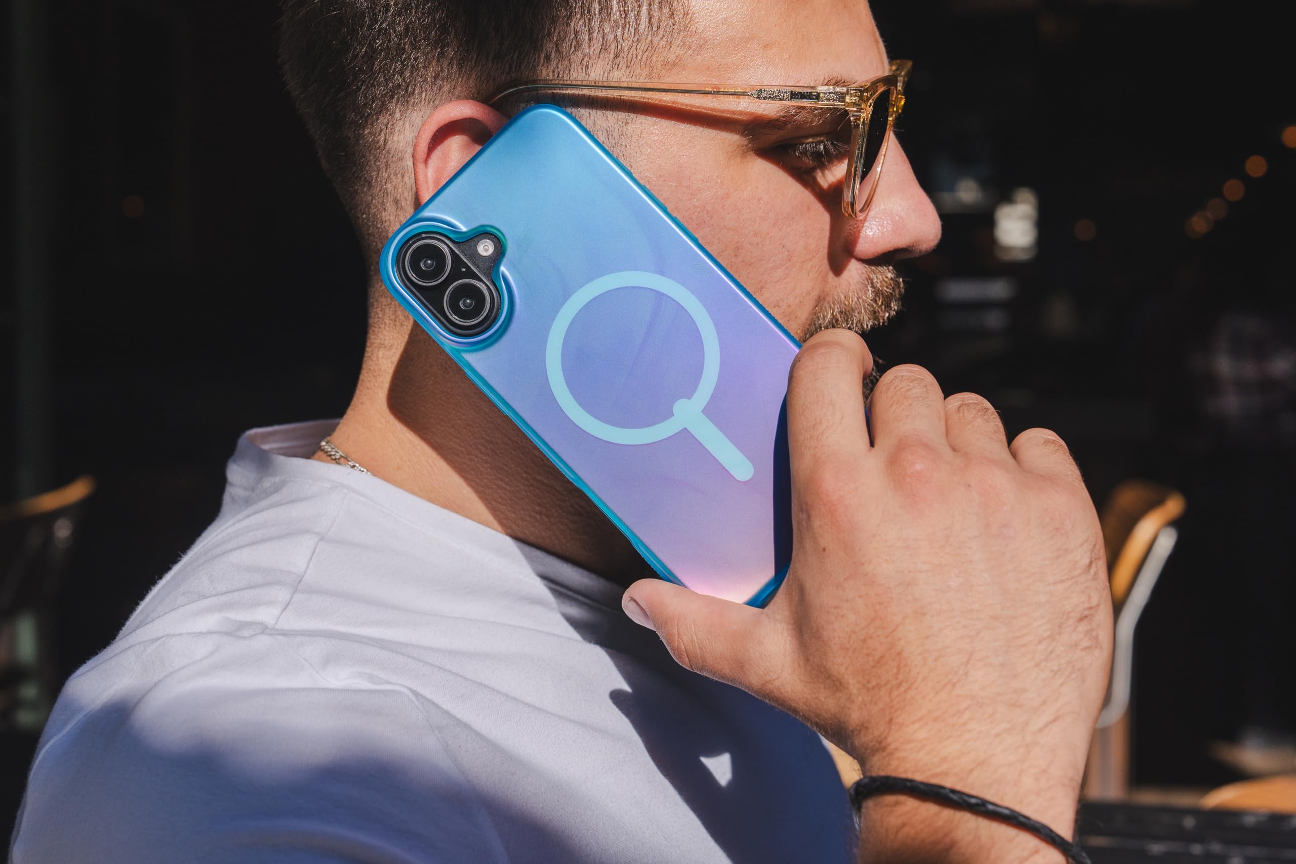 Foto 7 pulgar | Funda De Teléfono Zagg Milan Snap Para Iphone 16 Plus Que Cambia De Color - Venta Internacional.