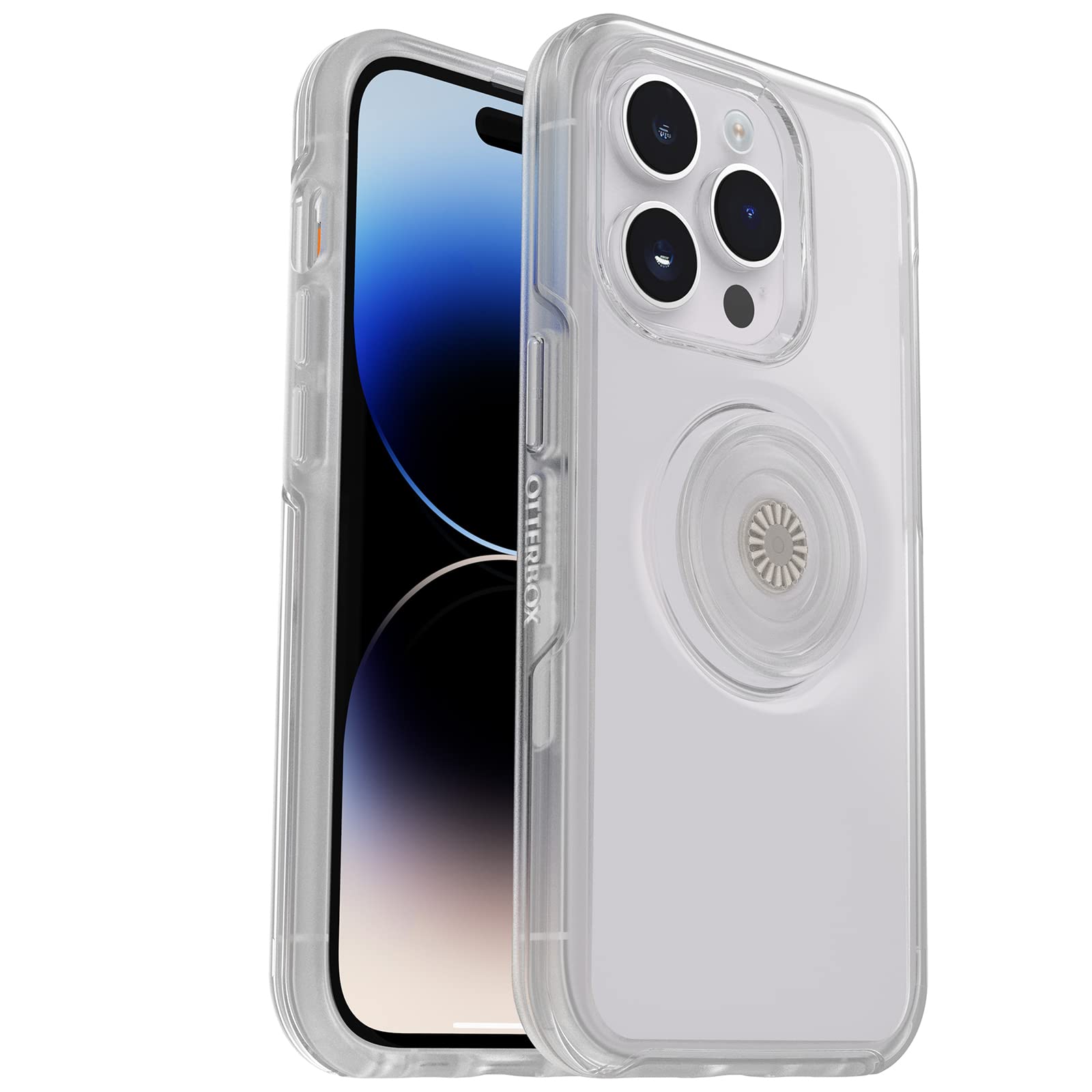 Foto 2 pulgar | Funda Para Teléfono Otterbox Otter + Pop Symmetry Clear Para Iphone 14 Pro Max - Venta Internacional.