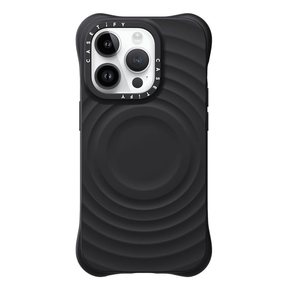 Funda Para Teléfono: Silicona Negra, Tify Ripple, Iphone 13 Pro - Venta Internacional.