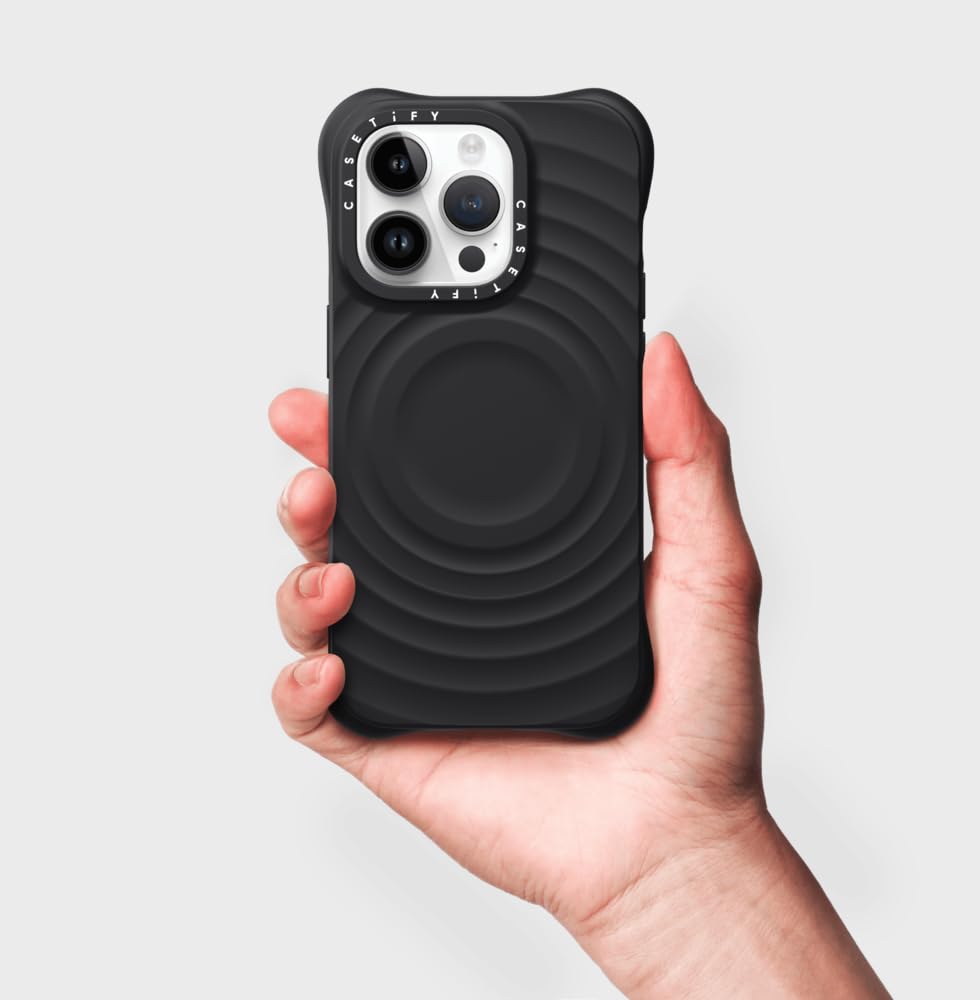 Foto 5 pulgar | Funda Para Teléfono: Silicona Negra, Tify Ripple, Iphone 13 Pro - Venta Internacional.